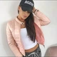 Fashions • Куртка жіноча Miguela Fashions 42-44 пудра (9129-мо) - зображення 5
