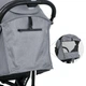 Детская прогулочная коляска-книжка Bambi M 5727-1 FLASH Silver Gray с рождения до 4 лет - изображение 3