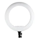 Селфи-кольцо PLOKAMA LED PK-460 с диаметром 46 см, 416 светодиодов, 2700K–6500K, металл, ABS-пл, 45 Вт, черное - изображение 1