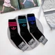 Чоловічі спортивні шкарпетки SuperSox високі Adidas з полосою, Три пари/42-45р. - зображення 1