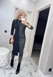 Fashions • Сукня Martina Fashions 54-56 чорний (8566/а-фг) - зображення 9