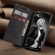 Чохол-книжка CaseMe із нубуку для Samsung S24 Чорний - зображення 11