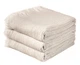 Полотенце Lotus Home. Rius natural бежевого цвета-50х100 - изображение 6