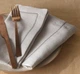 Набор кухонных салфеток Lotus Home. Benna linen серого цвета-35х50(2 предмета) - изображение 1