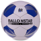 М'яч футбольний №5 PU ламінований гібридна прошивка HYBRID BALLONSTAR FB-3132 (№5, PU, біло-синій) - изображение 3