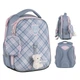 Школьный каркасный рюкзак Kite Education 555 College Line Girl Серый 14л (K25-555S-6) - изображение 2