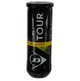 М'яч для великого тенісу DUNLOP TOUR BRILLIANCE (3шт) DL601326 (гума, повсть, у вакуумній упаковці, салатовий) - изображение 7