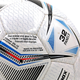 М'яч футбольний професійний ручне прошиття PU SOCCERMAX FIFA EN-10 №5 (PU, біло-чорний) - зображення 5