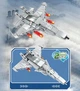 Конструктор военный 4 в 1 истребитель J-15 – Самолет, Вертолет, Бомбардировщик, Истребитель (2 варианта каждый + большая модель) на 777 деталей - изображение 6