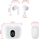 Беспроводные наушники-вкладыши A90 PRO ANC ENC TWS White - изображение 14