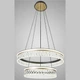 Люстра светодиодная-LED кольца хрустальная DIMMER Sneha (99659816055/600+400 BLACK) - изображение 2