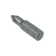 Бита стальная Polax 25 мм PH1 1/4", 10 шт (51-065) - изображение 1