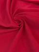 Костюмная ткань Микровельвет красный 150см 1пог.м (786-16W-1) - изображение 1