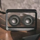 Портативна бездротова колонка Gingko з Bluetooth, з підсвічуванням, басом та USB-C зарядкою, Прозоро-Чорна - зображення 2