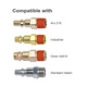 Быстроразъемное соединение на шланг 1/2" (12мм) TOPTUL KA40SH2E - изображение 3