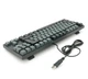 Клавіатура механічна ігрова з підсвічуванням Fantech ATOM MK-876 Black-Grey, Blue switch, Eng/Укр/Рус - зображення 3