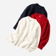 Детский вязаный свитер для мальчика Uniqlo 796301455 110 см Синий (1159829153) - изображение 3