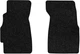 Ворсовые коврики EVAtech Standard в салон авто для Honda Civic 1995-2000 6 поколение Sedan EU Черный кант (HA13002AB2VEB) - изображение 1