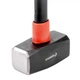 Кувалда 5000 г, ручка из фибергласса INTERTOOL HT-0245 - изображение 2
