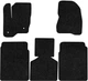 Ворсовые коврики EVAtech Standard в салон авто для Ford Flex 6 seats 2009-2019 1 поколение SUV USA Черный кант (FD42701C5FC2VEB) - изображение 1