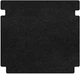 Ворсовый коврик EVAtech Premium в багажник авто для Land Rover Range Rover Sport (L460) (LWB) 2022 3 поколение SUV EU Черный кант (LR43839B1VPB) - изображение 1
