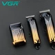 Набор для стрижки волос, бороды и усов 3в1 с USB VGR V-644 Pro Черный + Масло - изображение 10