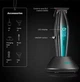 Аккумуляторный триммер для стрижки бороды и усов с USB и LED-дисплеем VGR V-992 Pro Черный + Масло - изображение 5