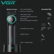 Аккумуляторный триммер для стрижки бороды и усов с USB и LED-дисплеем VGR V-977 Pro Черный + Масло - изображение 2