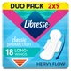 Гігієнічні прокладки Libresse Classic Ultra Clip Super Duo Soft 18 шт (7322540063608) - зображення 1