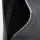 Жіноча шкіряна сумка Borsa Leather елегантна чорна сумка через плече з натуральної шкіри 54222 - зображення 5