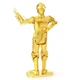 Металлический 3D конструктор "Дроид Star Wars Gold C-3PO", Metal Earth, MMS270 - изображение 4