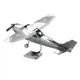 Металлический 3D конструктор "Самолет Cessna 172", Metal Earth, MMS045 - изображение 4