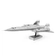Металлический 3D конструктор "Самолет SR71 Blackbird", Metal Earth, MMS062 - изображение 2