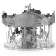 Металлический 3D конструктор "Карусель", Metal Earth, MMS089 - изображение 2