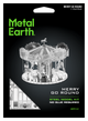 Металлический 3D конструктор "Карусель", Metal Earth, MMS089 - изображение 6