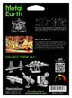 Металлический 3D конструктор "Карусель", Metal Earth, MMS089 - изображение 7