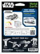Металевий 3D конструктор "Корабель Star Wars First Order Snowspeeder", Metal Earth, MMS268 - зображення 8
