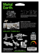Металлический 3D конструктор "Лунный автомобиль", Metal Earth, MMS094 - изображение 8