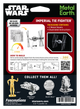 Металлический 3D конструктор "Star Wars TIE Fighter", Metal Earth, MMS256 - изображение 8