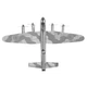 Металлический 3D конструктор "Самолет Avro Lancaster", Metal Earth, MMS067 - изображение 5