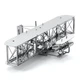 Металлический 3D конструктор "Самолет Wright Brothers Airplane", Metal Earth, MMS042 - изображение 4