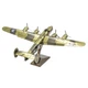 Металевий 3D конструктор "Бомбардувальник B-24 Liberator", Metal Earth, MMS179 - зображення 4