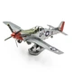 Металлический 3D конструктор "Mustang P51D "Sweet Arlene"" - изображение 2
