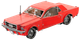 Металлический 3D конструктор Metal Earth "1965 Ford Mustang Coupe Red" (MMS056C) - изображение 1