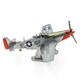 Металлический 3D конструктор "Mustang P51D "Sweet Arlene"" - изображение 5