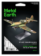 Металевий 3D конструктор "Винищувач P-40 Warhawk", Metal Earth, MMS213 - зображення 7