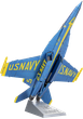 Металевий 3D конструктор "Винищувач F/A-18 Super Hornet Blue Angels", Metal Earth, ICX212 - зображення 1