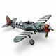 Металлический 3D конструктор "Истребитель P-47 Thunderbolt", Metal Earth, ME1002 - изображение 6