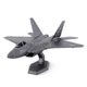 Металевий 3D конструктор "Американський винищувач F-22 Raptor" - зображення 2