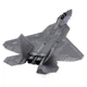 Металевий 3D конструктор "Американський винищувач F-22 Raptor" - зображення 5